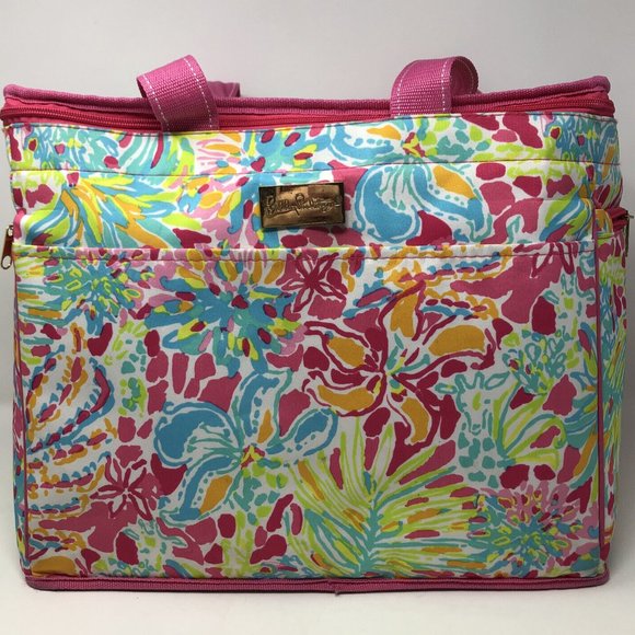 lilly pulitzer insulated cooler bag spot ya